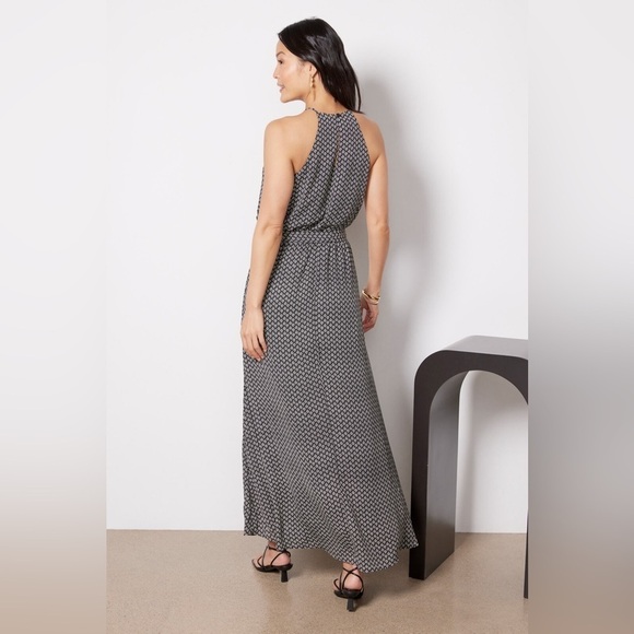 EVEREVE Jules Maxi Dress black and white size XS - Picture 4 of 10